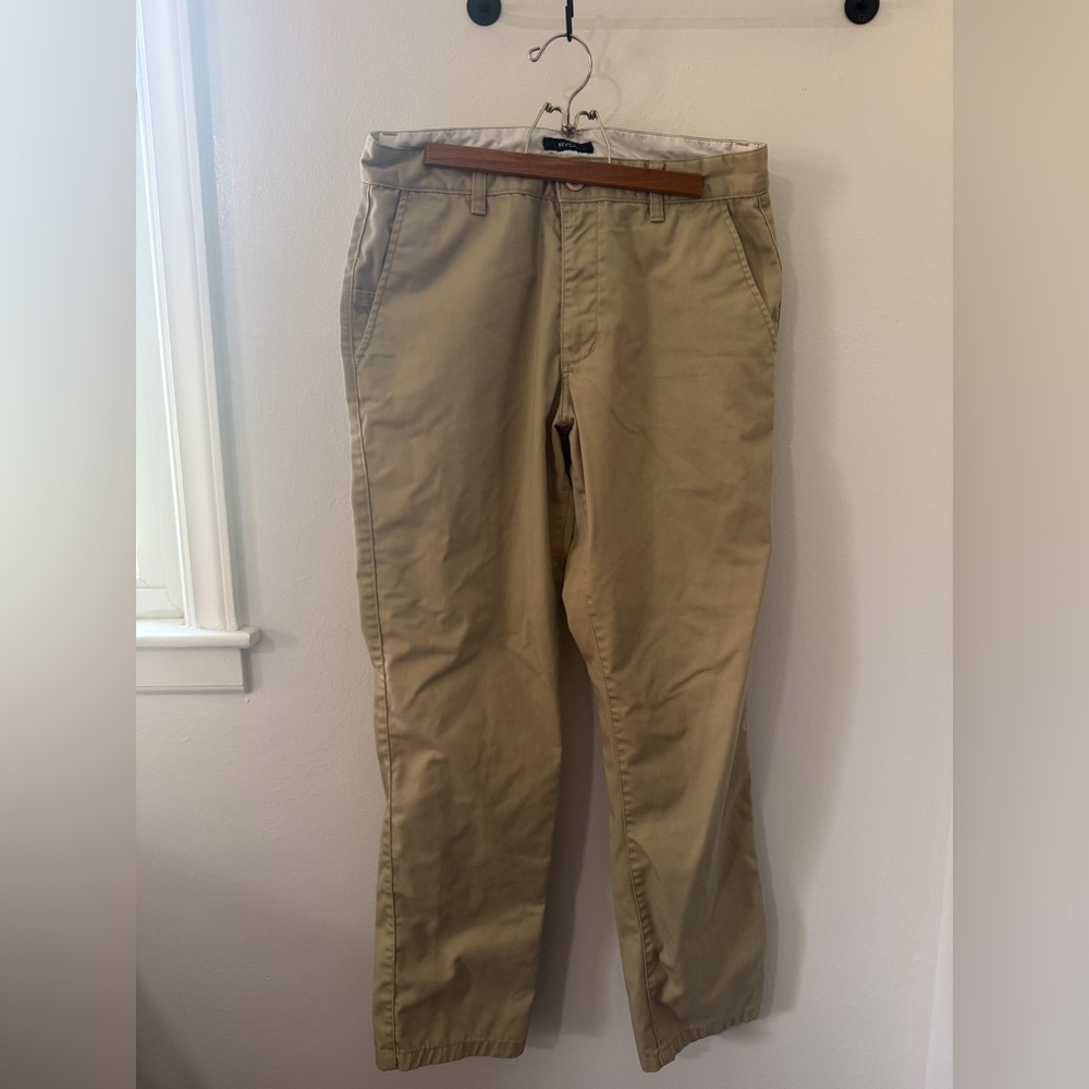 RVCA Men's Khaki Chinos
